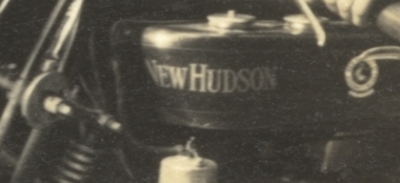 Preview: New Hudson Motorrad Foto  Typ 498 ccm sv  1926  nh-f10