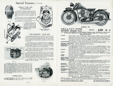 Preview: New Imperial Motorrad Prospekt 24 Seiten 1933  nei-p33