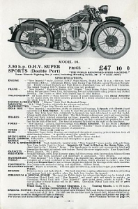 Preview: New Imperial Motorrad Prospekt 24 Seiten 1933  nei-p33