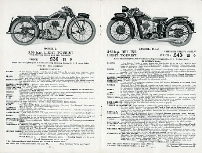 Preview: New Imperial Motorrad Prospekt 24 Seiten 1933  nei-p33