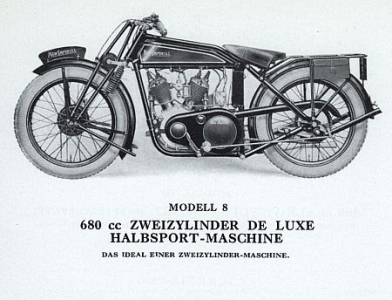 Preview: New Imperial Motorrad Prospekt 20 Seiten 1927  nei-p27