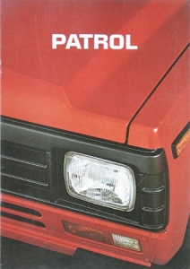 Nissan Patrol Brochure 10 Pages 9.1985  niss-p-op85