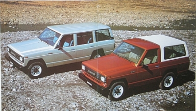 Preview: Nissan Patrol Brochure 10 Pages 9.1985  niss-p-op85