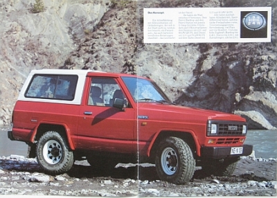 Preview: Nissan Patrol Brochure 22  Pages 1.1987 niss-p-op871