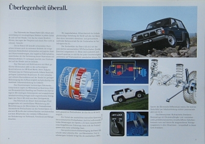 Preview: Nissan Patrol  Brochure Typ GR 22  Pages 1.1992  niss-p-op92