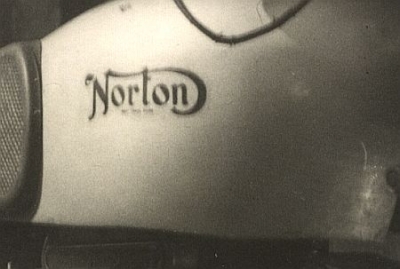 Preview: Norton Motorrad Foto Typ E.S. 2  490ccm ohv um 1934  no-f16