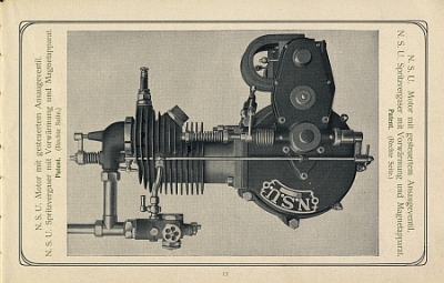 Preview: NSU Motorrad Katalog 84 Seiten 1905 nsu-p05
