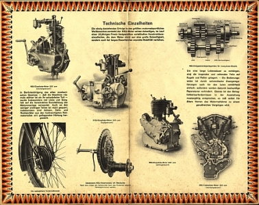 Preview: NSU Motorrad Prospekt 12 Seiten 1928 nsu-p28-1