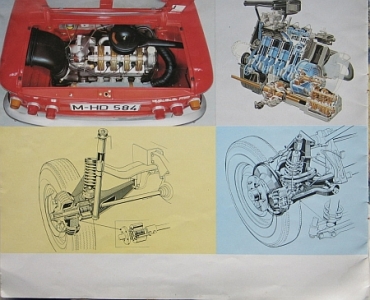 Preview: NSU Automobil Prospekt Typ 1000 1971 nsu-aop711