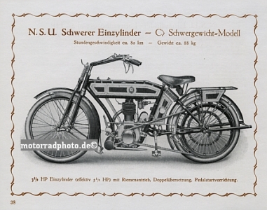 Preview: NSU Motorrad Katalog 60 Seiten  1914 nsu-p14-2