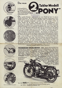 Preview: NSU Motorrad Pony Prospektblatt 2 Seiten  1938 nsu-op38-6 Preview: NSU Motorrad Pony Prospektblatt 2 Seiten  1938 nsu-op38-6