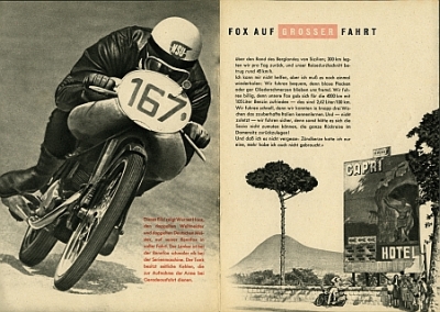 Preview: NSU Motorcycle Brochure Fox 16 Pages 1954 nsu-p54-1