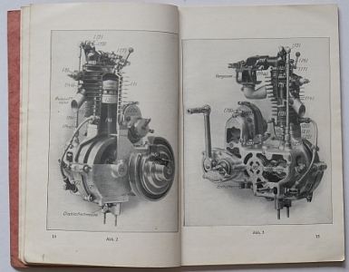 Preview: NSU Motorrad Bedienungsanleitung Typ 2 PS 1 Zyl. 249ccm 1925  nsu-ba25/1