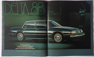 Oldsmobile Program Prestige Prospekt 1987  oldsm-op87
