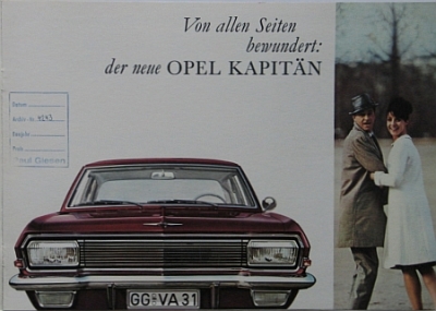 Preview: Opel Kapitän Prospekt 1964 op-kaop643 Preview: Opel Kapitän Prospekt 1964 op-kaop643