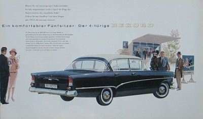 Preview: Opel Automobil Prospekt Rekord 1957  op-op571 Preview: Opel Automobil Prospekt Rekord 1957  op-op571