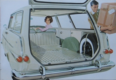 Preview: Opel Automobil Prospekt Olympia P2 Caravan 1960  op-op601 Preview: Opel Automobil Prospekt Olympia P2 Caravan 1960  op-op601
