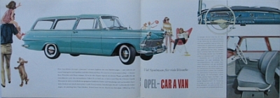 Preview: Opel Automobil Prospekt Olympia P2 Caravan 1960  op-op601 Preview: Opel Automobil Prospekt Olympia P2 Caravan 1960  op-op601