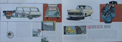Preview: Opel Automobil Prospekt Olympia P2 Caravan 1960  op-op601 Preview: Opel Automobil Prospekt Olympia P2 Caravan 1960  op-op601