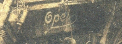 Preview: Opel Motorrad Foto 3,75 PS  1904  op-f19