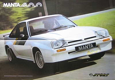 Preview: Opel Automobil Brochure Typ Manta 400 Sport 8 Pages 1982   op-ma-p82 Preview: Opel Automobil Brochure Typ Manta 400 Sport 8 Pages 1982   op-ma-p82