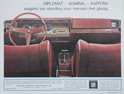Preview: Opel Automobil Prospekt Typ Diplomat 1970 op-op702 Preview: Opel Automobil Prospekt Typ Diplomat 1970 op-op702