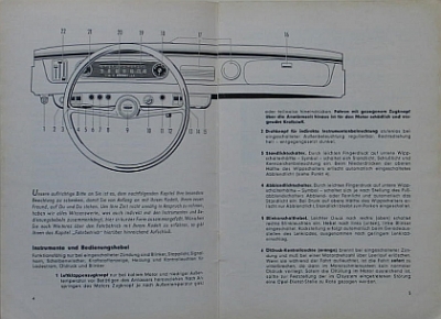 Preview: Opel Automobil Betriebsanleitung Typ Kadett A 08.1962 op-kbal62