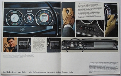 Opel Rekord Prospekt 30 Seiten  8. 1966   op-opre66