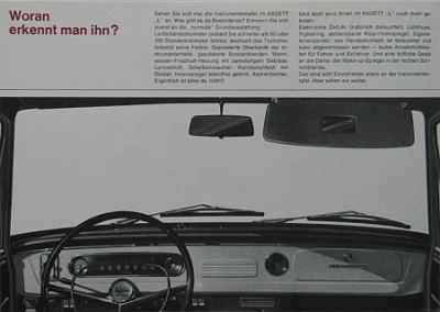 Preview: Opel Automobil Prospekt Kadett L 1963  op-op631 Preview: Opel Automobil Prospekt Kadett L 1963  op-op631