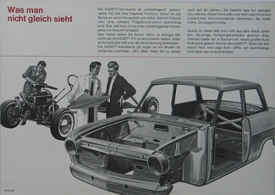 Preview: Opel Automobil Prospekt Kadett L 1963  op-op631 Preview: Opel Automobil Prospekt Kadett L 1963  op-op631
