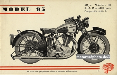Preview: Panther Motorrad Prospekt  16 Seiten 1938 pa-gb-p38