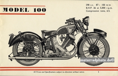Preview: Panther Motorrad Prospekt  16 Seiten 1938 pa-gb-p38