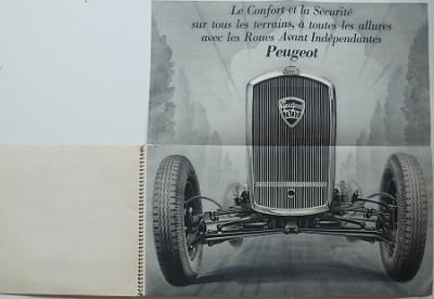 Peugeot Automobil Brochure Type 301  1934   peu-Aop34