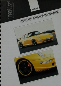 Preview: Porsche 911 Carrera Techart asseccories catalogue + Pricelist 1994 por-opz94