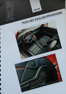 Preview: Porsche 911 Carrera Techart asseccories catalogue + Pricelist 1994 por-opz94