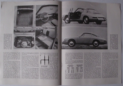 Preview: Porsche 901 Fahrbericht Auto Motor Sport 8/1964   por-Fb64