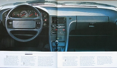 Preview: Porsche Automobil Prospekt Typ 928 S4 1987 por-op872
