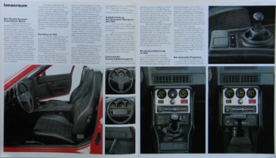 Preview: Porsche 944 Automobil Prospekt 7.1982 por-op821
