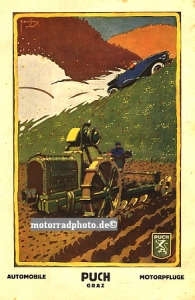 Puch Tractor Poster Layout 1922 pu-po01-22