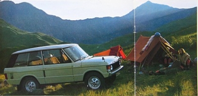 Preview: Range Rover Offroad Brochure 16 Pages 1975 raro-op75