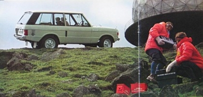 Preview: Range Rover Offroad Brochure 16 Pages 1975 raro-op75