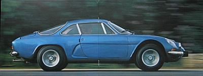 Renault Automobil Prospekt Typ Alpine A 110 8 Seiten  1965 ren-op65