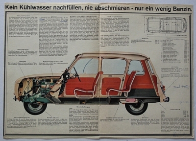 Preview: Renault R4 Prospekt  4 Seiten  1961  ren-op61 Preview: Renault R4 Prospekt  4 Seiten  1961  ren-op61