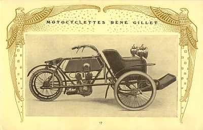 Preview: Rene Gillet Motorrad Katalog 32 Seiten 1905 regi-p05