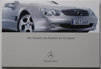 Mercedes-Benz Roadster  SL-Class Extra Equipment Brochure  01.2004    mb-pl04