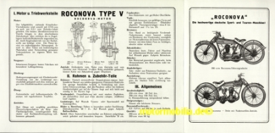 Preview: Roconova Motorrad Prospekt 6 Seiten 1926  roc-p26 Preview: Roconova Motorrad Prospekt 6 Seiten 1926  roc-p26