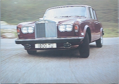 Rolls Royce Automobil Prospekt Typ Shadow II 1.1977 roro-op77