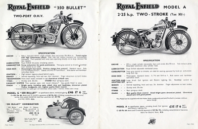 Preview: Royal Enfield Motorrad Prospekt 20 Seiten 1933 royen-p33