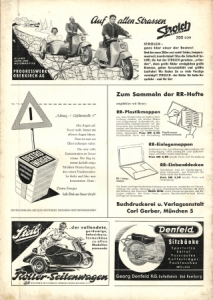 Roller Revue Zeitschrift Heft 7 Juli 1955