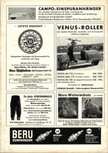 Roller Revue Zeitschrift Heft 8 August 1955